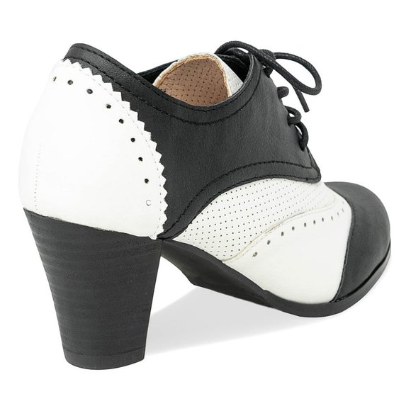 🌟 Chase + Chloe || 2.5" Claudia Wingtip Pump - Picture 3 of 3